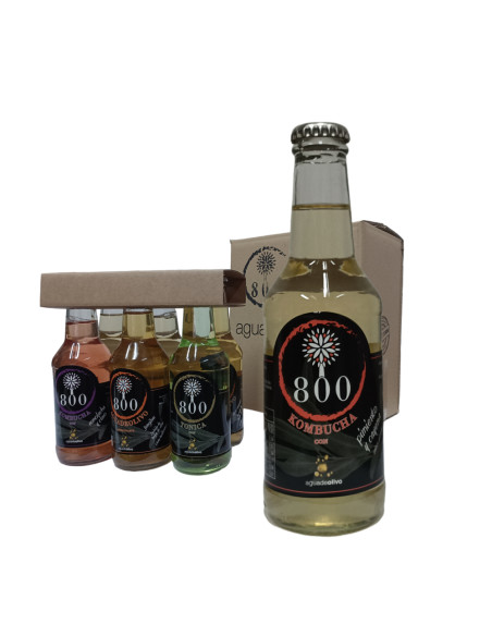 Pack 6 Kombuchas Pimiento y Cayena 250 ml