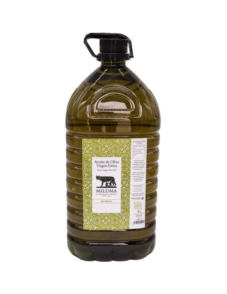 Aceite de Oliva Virgen Extra SIN FILTRAR (en rama) Garrafa de 5 Litros