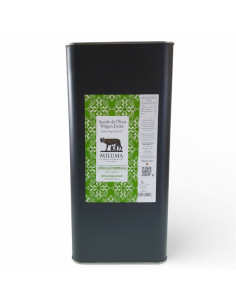 Miluma Primera Molienda Lata de 5 L. Aceite de oliva virgen extra. Cosecha. temprana